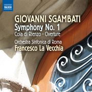 Sgambati : Symphony No. 1 cover image