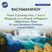 Rachmaninoff : Piano Concertos Nos. 1 & 4 & Rhapsody On A Theme Of Paganini, Op. 43 (remastered 2023) cover image