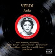 Verdi : Aida (milanov, Bjorling, Perlea) (1955) cover image