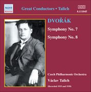 Dvorak : Symphonies Nos. 7 And 8 (czech Po, Talich) (1938, 1935) cover image