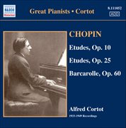 Chopin : Etudes (complete) (cortot, 78 Rpm Recordings, Vol. 3) (1933-1949) cover image