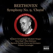 Beethoven : Symphony No. 9 (furtwangler) (1951) cover image