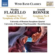 Flagello : Symphony No. 2, 'symphony Of The Winds'. Rosner. Symphony No. 8, 'trinity' cover image