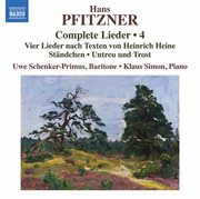 Pfitzner : Complete Lieder, Vol. 4 cover image