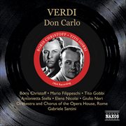 Verdi : Don Carlo (christoff, Filippeschi, Gobbi) (1954) cover image