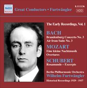 Bach, J.s. : Brandenburg Concerto No. 3 / Mozart, W.a.. Eine Kleine Nachtmusik / Schubert. Rosamun cover image