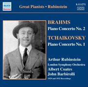 Brahms : Piano Concerto No. 2 / Tchaikovsky. Piano Concerto No. 1 (rubinstein) (1929, 1932) cover image