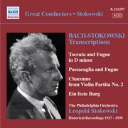Bach, J.s. : Stokowski Transcriptions, Vol. 1 (stokowski) (1927. 1939) cover image