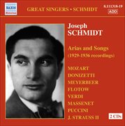 Schmidt, Joseph : Arias And Songs (1929-36) cover image