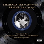 Beethoven, L. Van : Piano Concerto No. 2 / Brahms, J.. Piano Quintet (gould) (1957) cover image