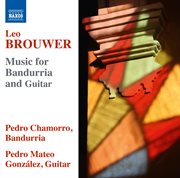 Leo Brouwer : Music For Bandurria & Guitar cover image
