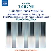 Togni : Complete Piano Music, Vol. 4 cover image
