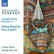 Taneyev : Complete String Quartets, Vol. 4 cover image