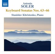 Soler : Keyboard Sonatas Nos. 63-66 cover image