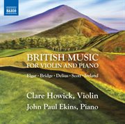 British Music For Violin & Piano cover image