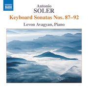 Soler : Keyboard Sonatas Nos. 87. 92 cover image