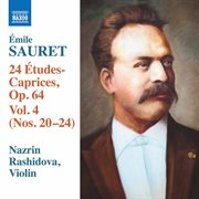 Sauret : 24 Études-Caprices, Vol. 4 cover image