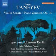 Violin sonata : Piano quintet, op. 30 cover image