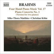 Brahms : Four-Hand Piano Music, Vol. 17 cover image