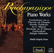 Rachmaninov : Piano Works cover image