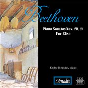 Beethoven : Piano Sonatas Nos. 20, 24 / Für Elise / Septet In E-Flat Major cover image