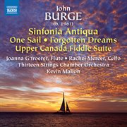 John Burge : Works For String Orchestra cover image