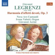 Legrenzi : Harmonia D'affetti Devoti, Libro 1, Op. 3 cover image
