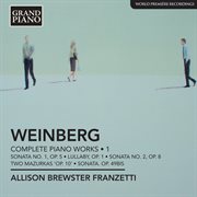 Weinberg : Complete Piano Music, Vol. 1 cover image