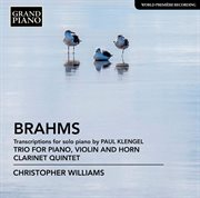 Brahms : Transcriptions For Piano cover image