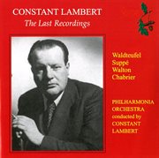 The Last Recordings (1950) cover image