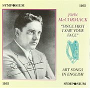 Art Songs In English (1908-1941) cover image