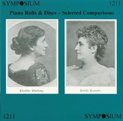 Piano Rolls And Discs, Selected Comparisons (1927) cover image
