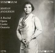 Marian Anderson (1923-1951) cover image