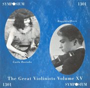 The Great Violinists, Vol. 15 (1938-1941) cover image