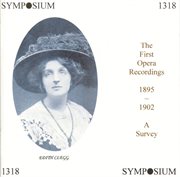 The First Opera Recordings (1895-1902) cover image