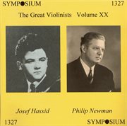 The Great Violinists, Vol. 20 (1939-1965) cover image
