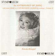 An anthology of song. Vol. 2 : 1903-1935 cover image