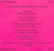 Music Of Richard Strauss, Vol. 2 (1923 : 1954) cover image