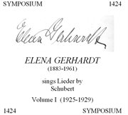 Elena Gerhardt : In A Recital Of Lieder By Schubert cover image