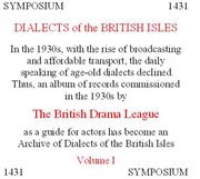 Dialects Of The British Isles, Vol. 1 cover image