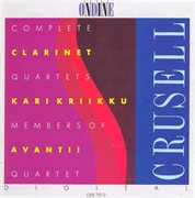 Crusell, B.h. : Clarinet Quartets (complete) cover image