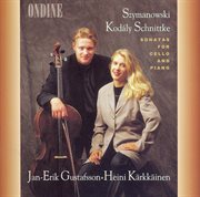 Cello Recital : Gustafsson, Jan-Erik. Szymanowski, K. / Kodaly, Z. / Schnittke, A cover image