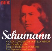 Schumann, R. : Violin Concerto, Op. Posth. / Cello Concerto, 129 (arr. For Violin And Orchestra) cover image