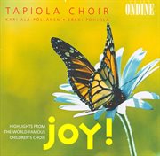 Choral Concert : Tapiola Choir. Merikanto, O. / Sibelius, J. / Pacius, F. / Tormis, V. / Mellnas, cover image