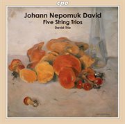 David : 5 String Trios cover image