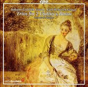 Graun, J.g. / Graun, C.h. : Trios For 2 Violins And Basso Continuo (les Amis De Philippe) cover image