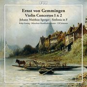 Gemmingen : Violin Concertos. Sperger. Arrival Symphony cover image