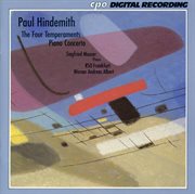 Hindemith : The 4 Temperaments. Piano Concerto cover image
