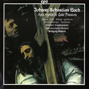 J.s. Bach : St. Luke Passion, Bwv 246 Anh. Ii 30 cover image