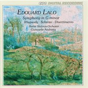 Lalo : Symphony In G Minor, Rapsodie Norvégienne, Scherzo In D Minor & Divertissement cover image